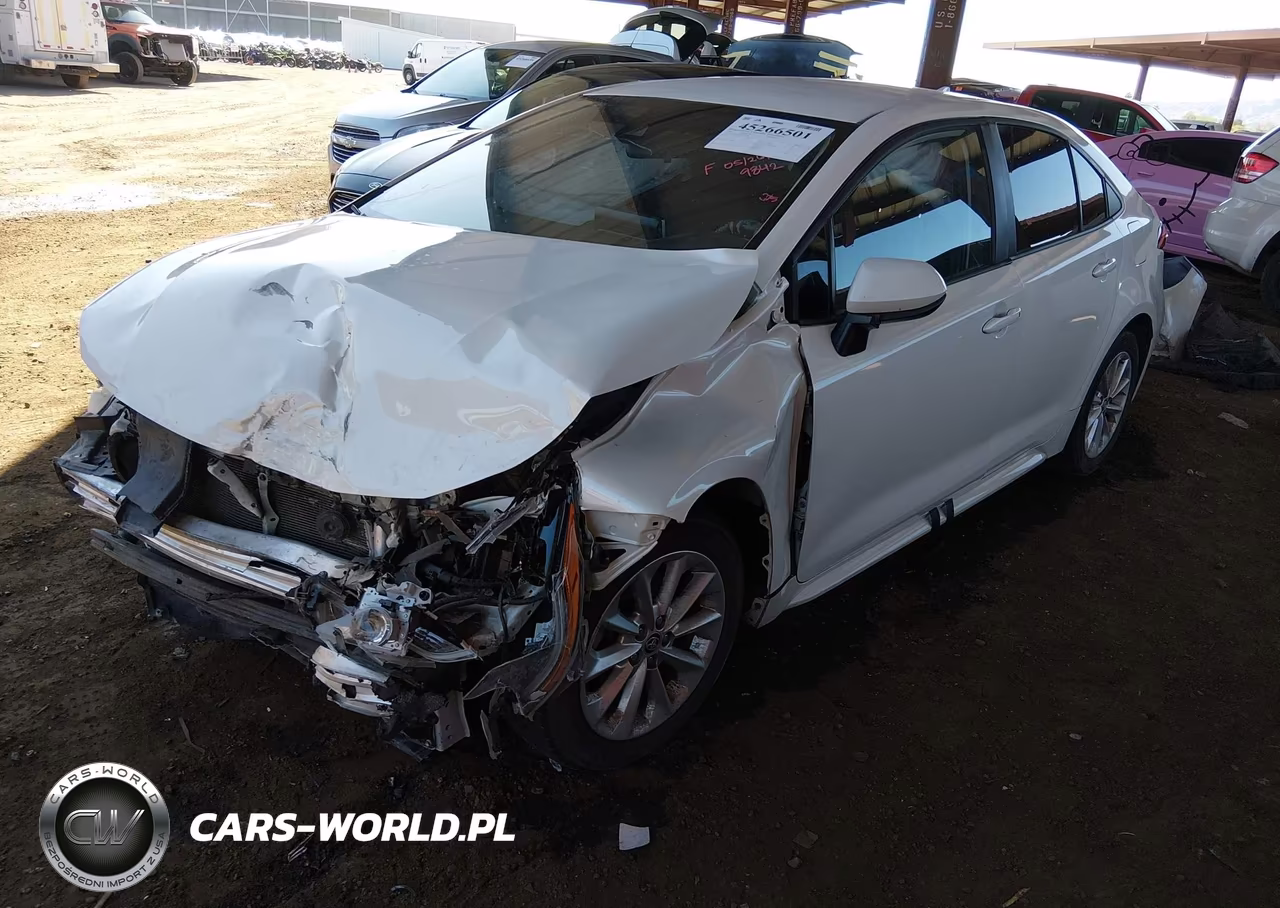2021 Toyota Corolla Le VIN:5YFVPMAE4MP169842 - 2
