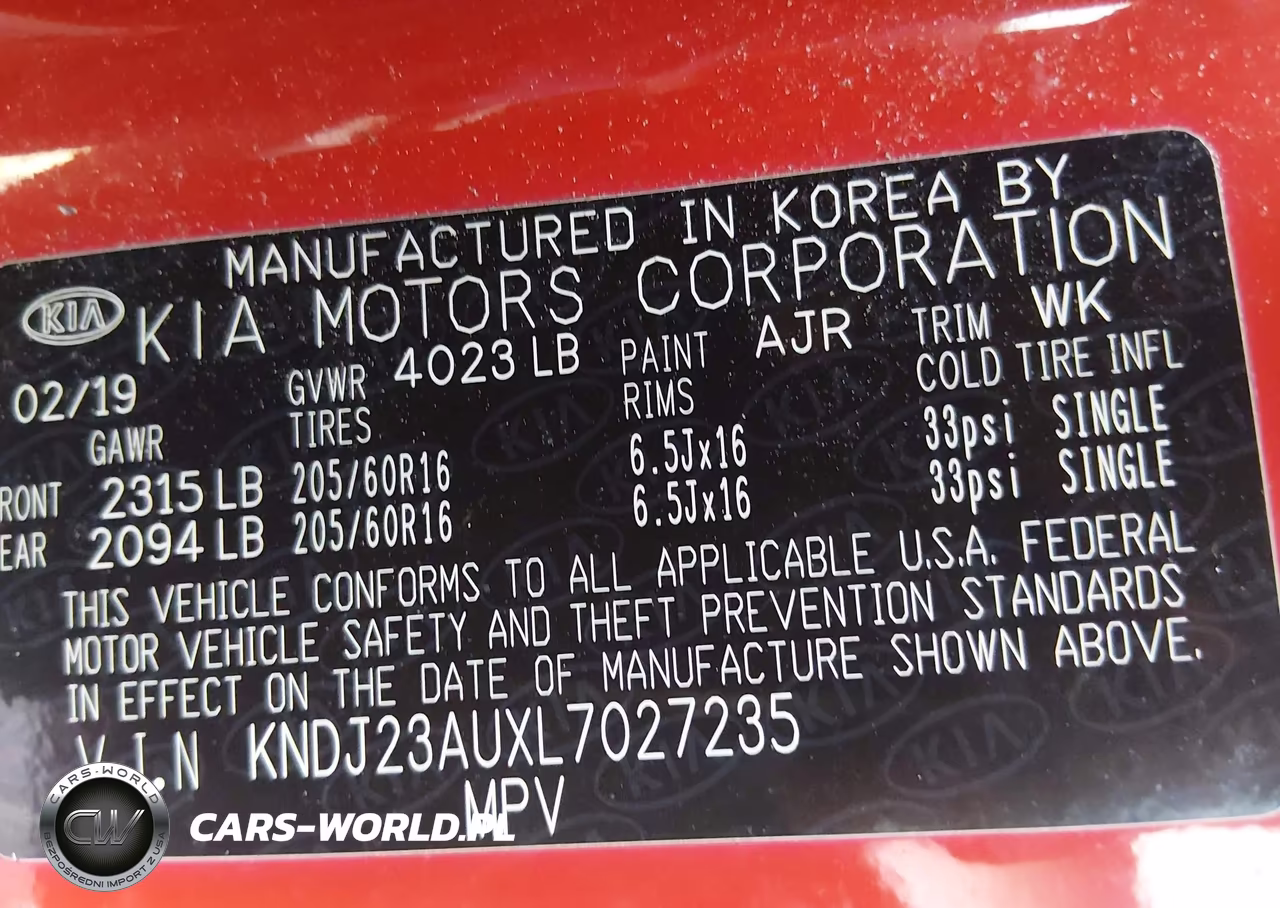 2020 Kia Soul Lx VIN:KNDJ23AUXL7027235 - 9