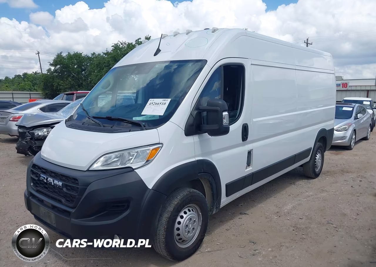 2025 Ram Promaster 3500 Tradesman High Roof 159 Wb W-Pass Seat VIN:3C6MRVHG3SE546279 - 2
