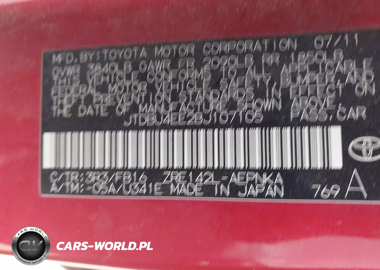 2011 Toyota Corolla Le VIN:JTDBU4EE2BJ107105 - 9