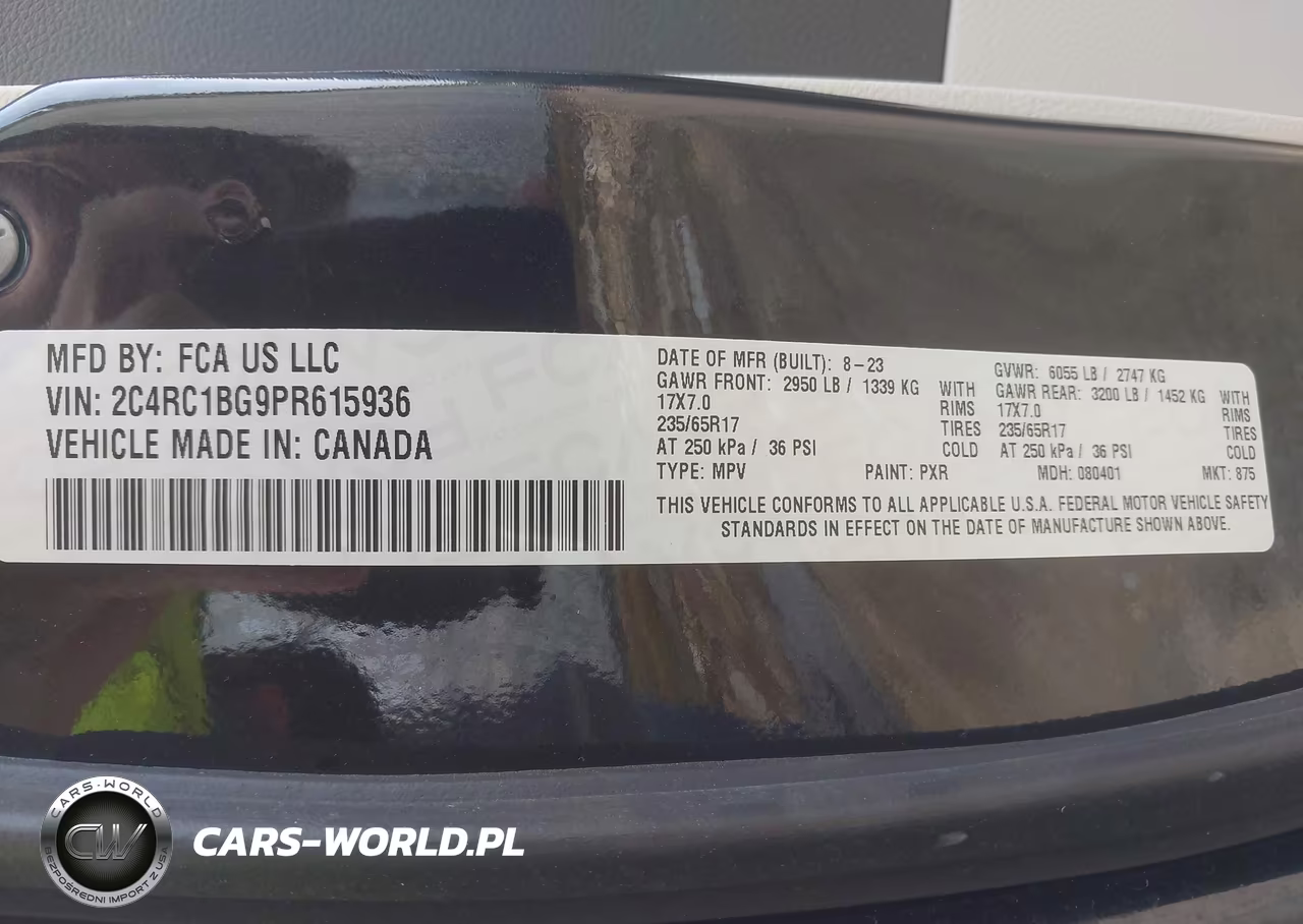 2023 Chrysler Pacifica Touring L VIN:2C4RC1BG9PR615936 - 9
