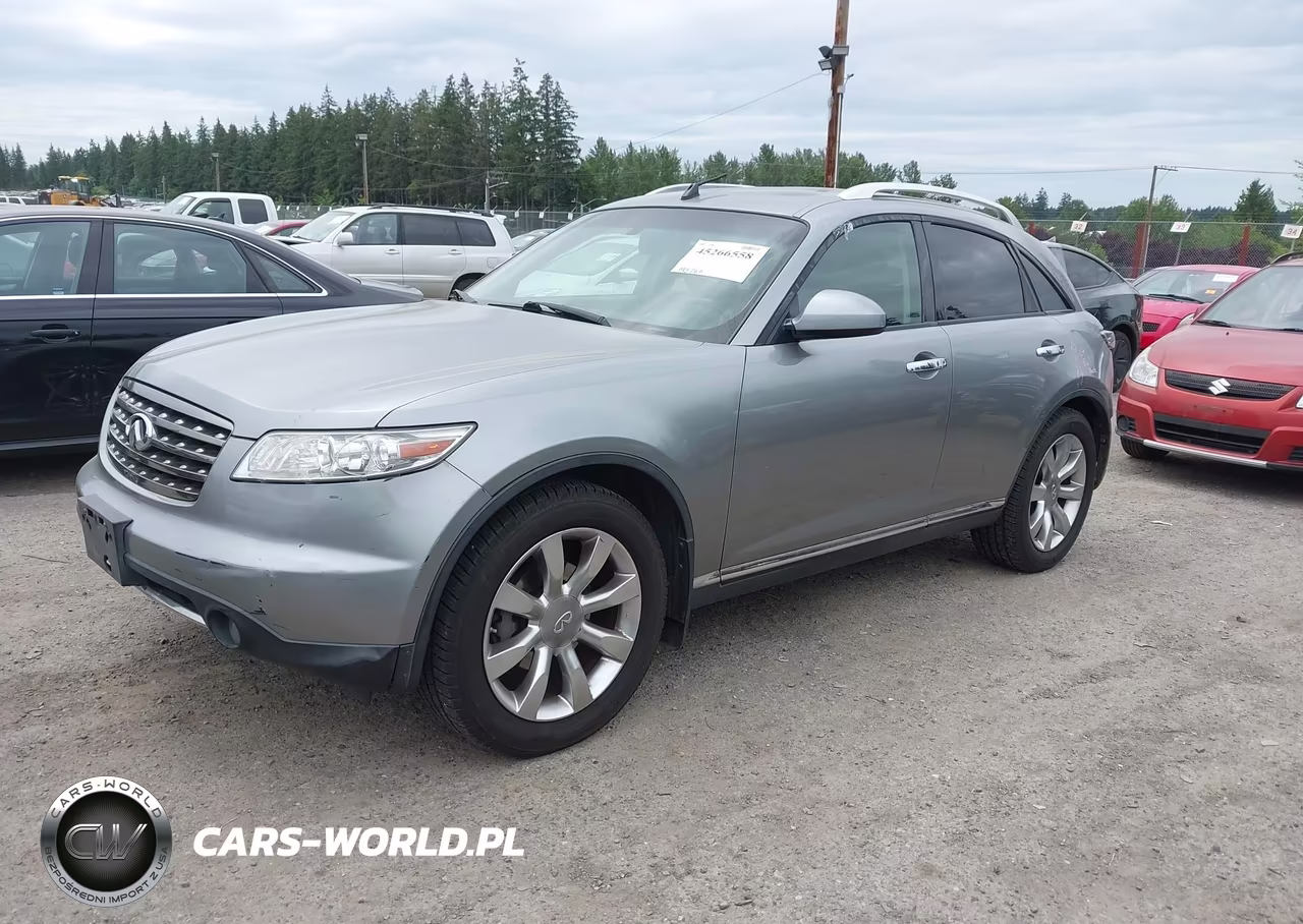 2006 Infiniti Fx35 VIN:JNRAS08W66X204048 - 2