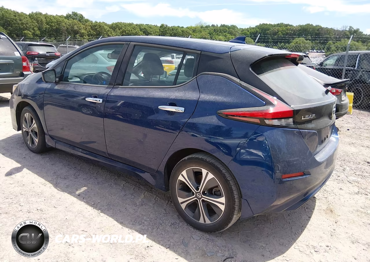 2021 Nissan Leaf Sl Plus 62 Kwh VIN:1N4BZ1DV4MC551696 - 3