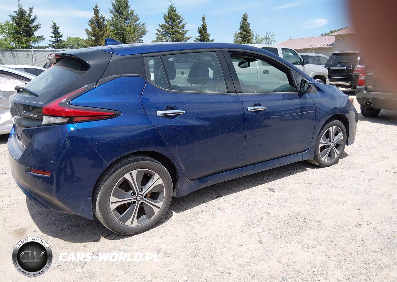 2021 Nissan Leaf Sl Plus 62 Kwh VIN:1N4BZ1DV4MC551696 - 4