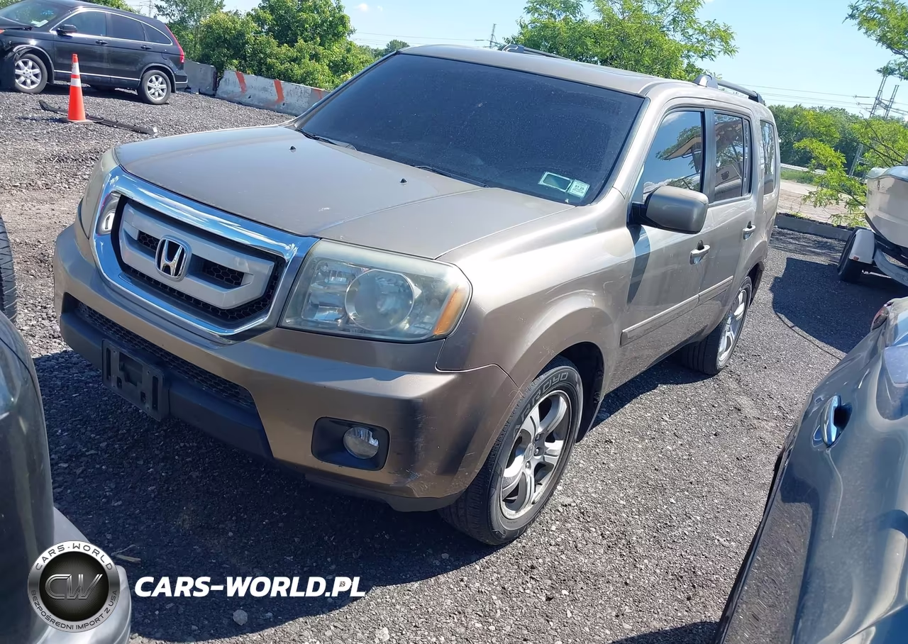 2011 Honda Pilot Ex-L VIN:5FNYF4H72BB059677 - 2