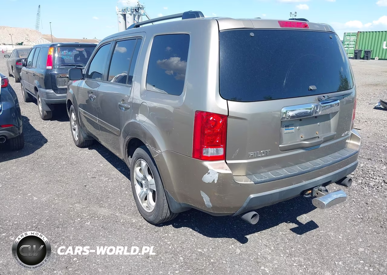2011 Honda Pilot Ex-L VIN:5FNYF4H72BB059677 - 3