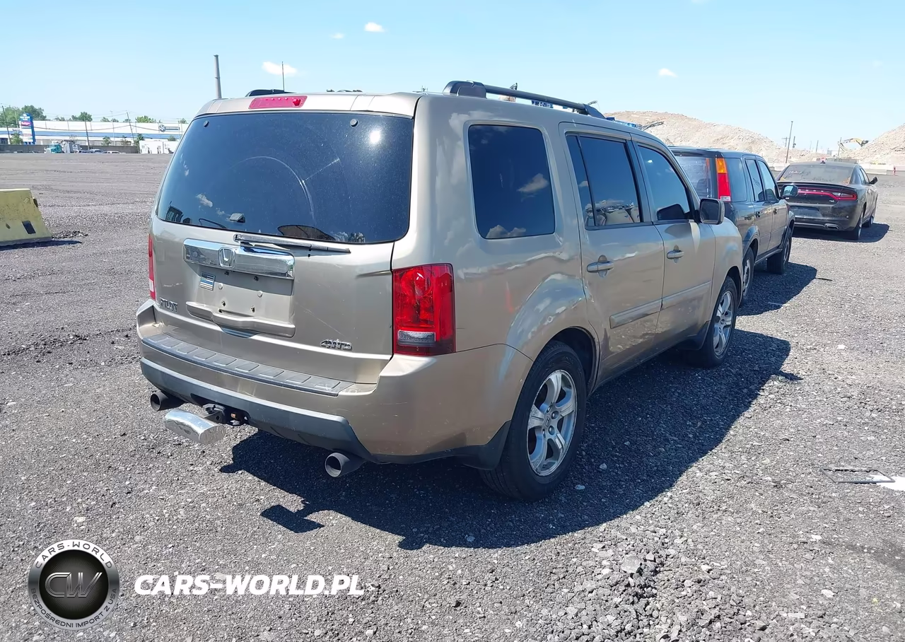2011 Honda Pilot Ex-L VIN:5FNYF4H72BB059677 - 4