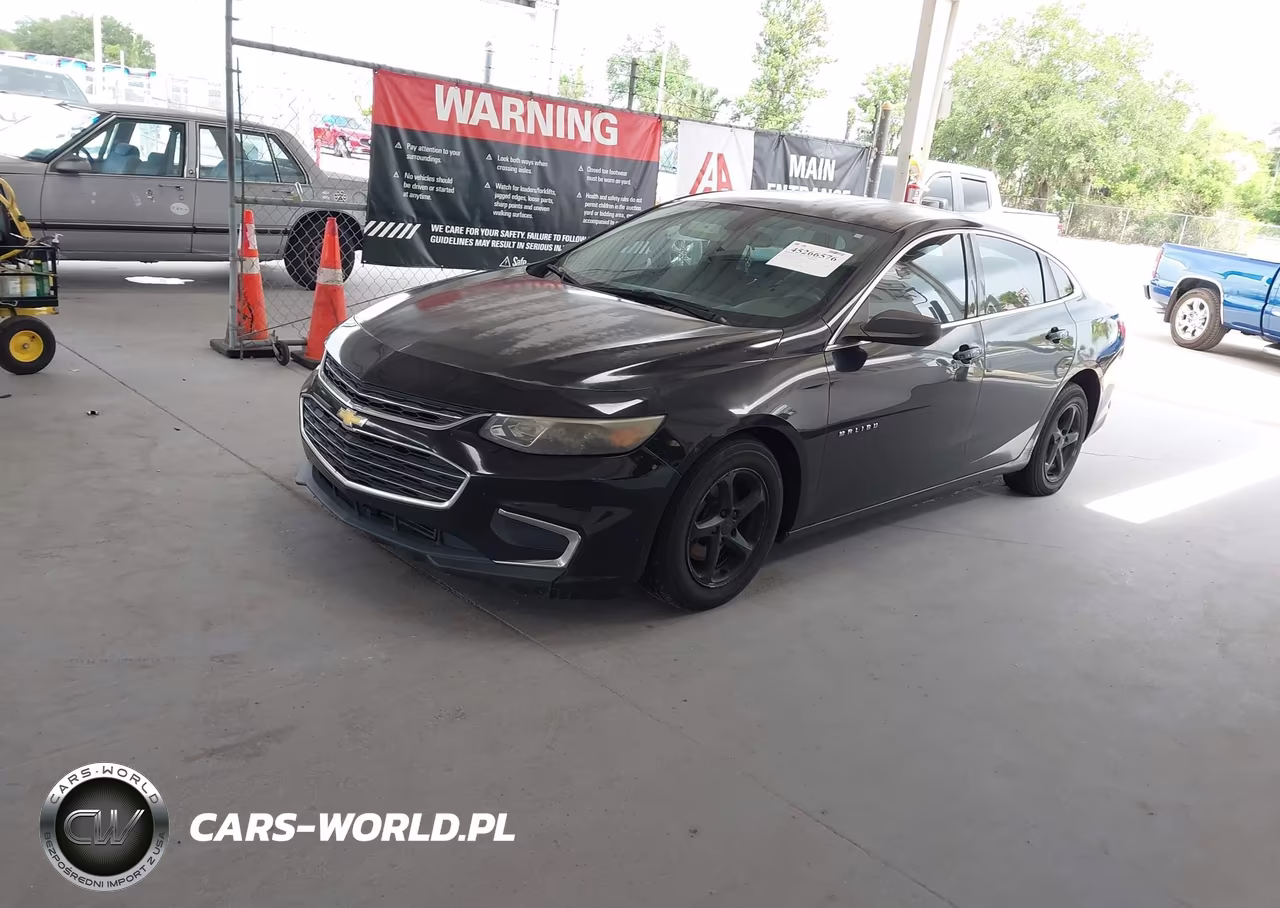 2016 Chevrolet Malibu Ls VIN:1G1ZB5ST3GF184212 - 2