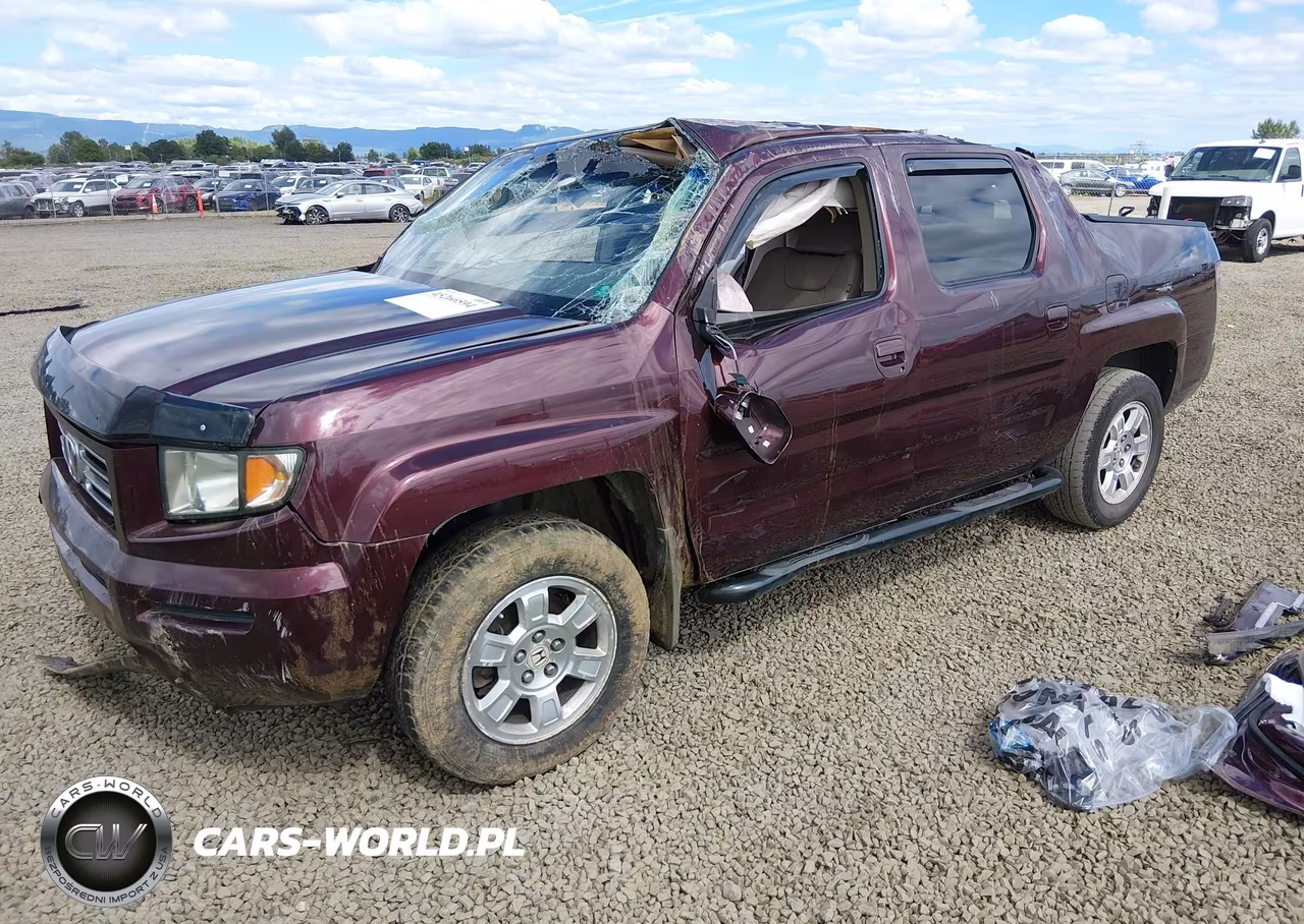 2008 Honda Ridgeline Rtl VIN:2HJYK16528H504722 - 2