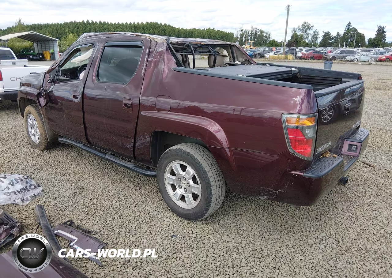 2008 Honda Ridgeline Rtl VIN:2HJYK16528H504722 - 3