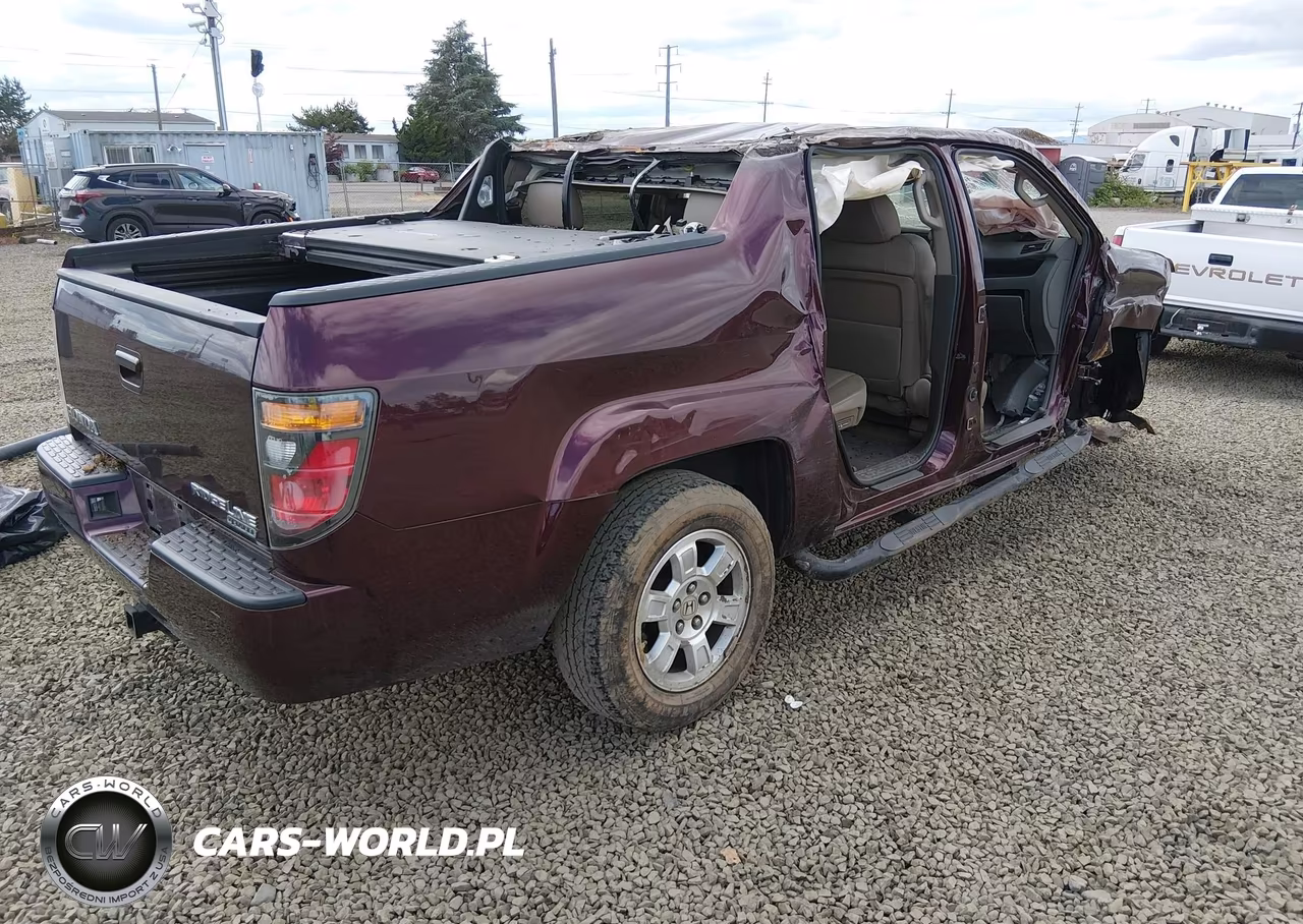 2008 Honda Ridgeline Rtl VIN:2HJYK16528H504722 - 4