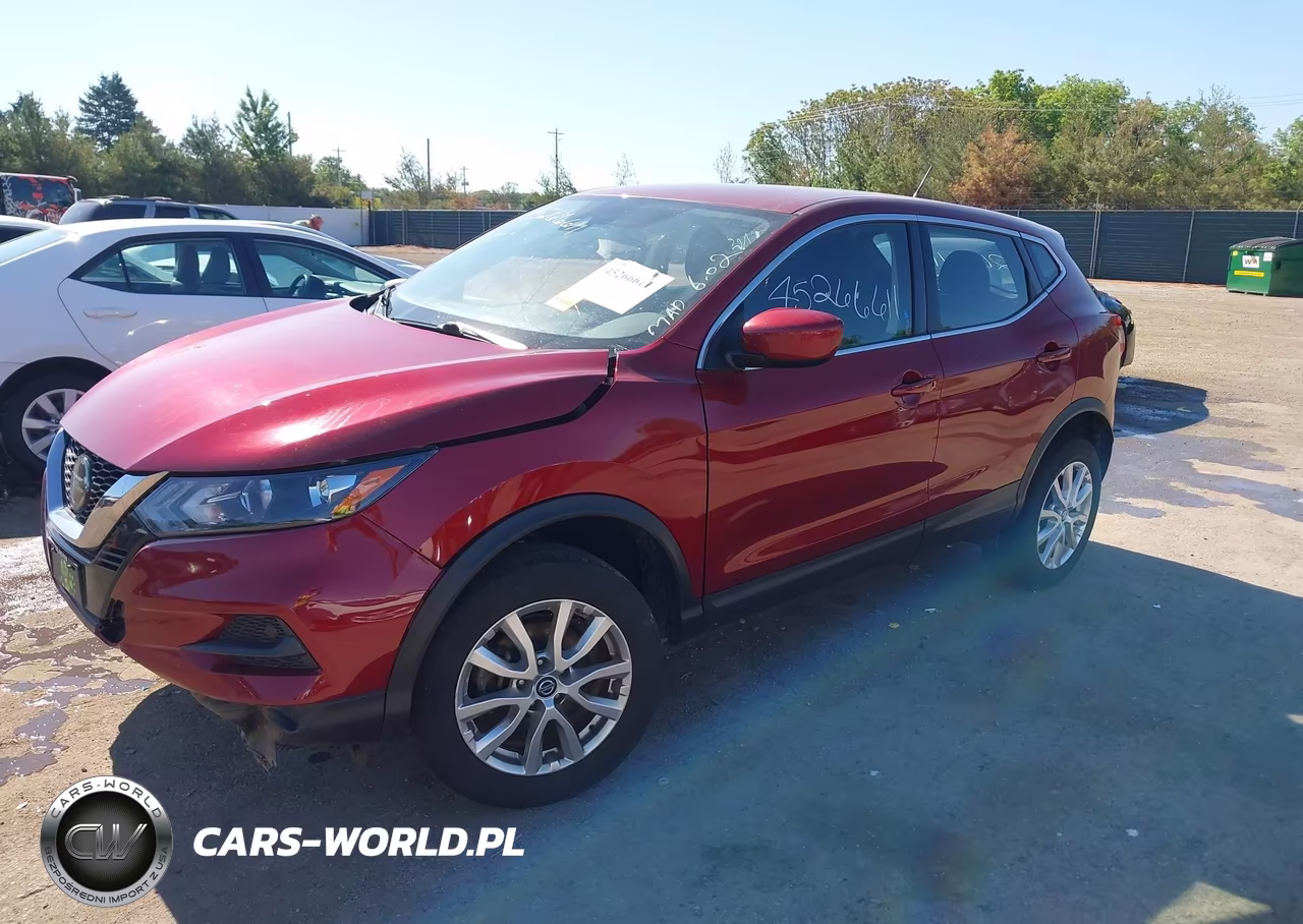 2021 Nissan Rogue Sport S Awd Xtronic Cvt VIN:JN1BJ1AW6MW434539 - 2