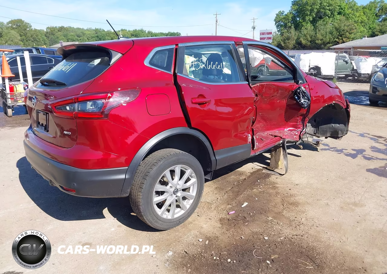 2021 Nissan Rogue Sport S Awd Xtronic Cvt VIN:JN1BJ1AW6MW434539 - 4