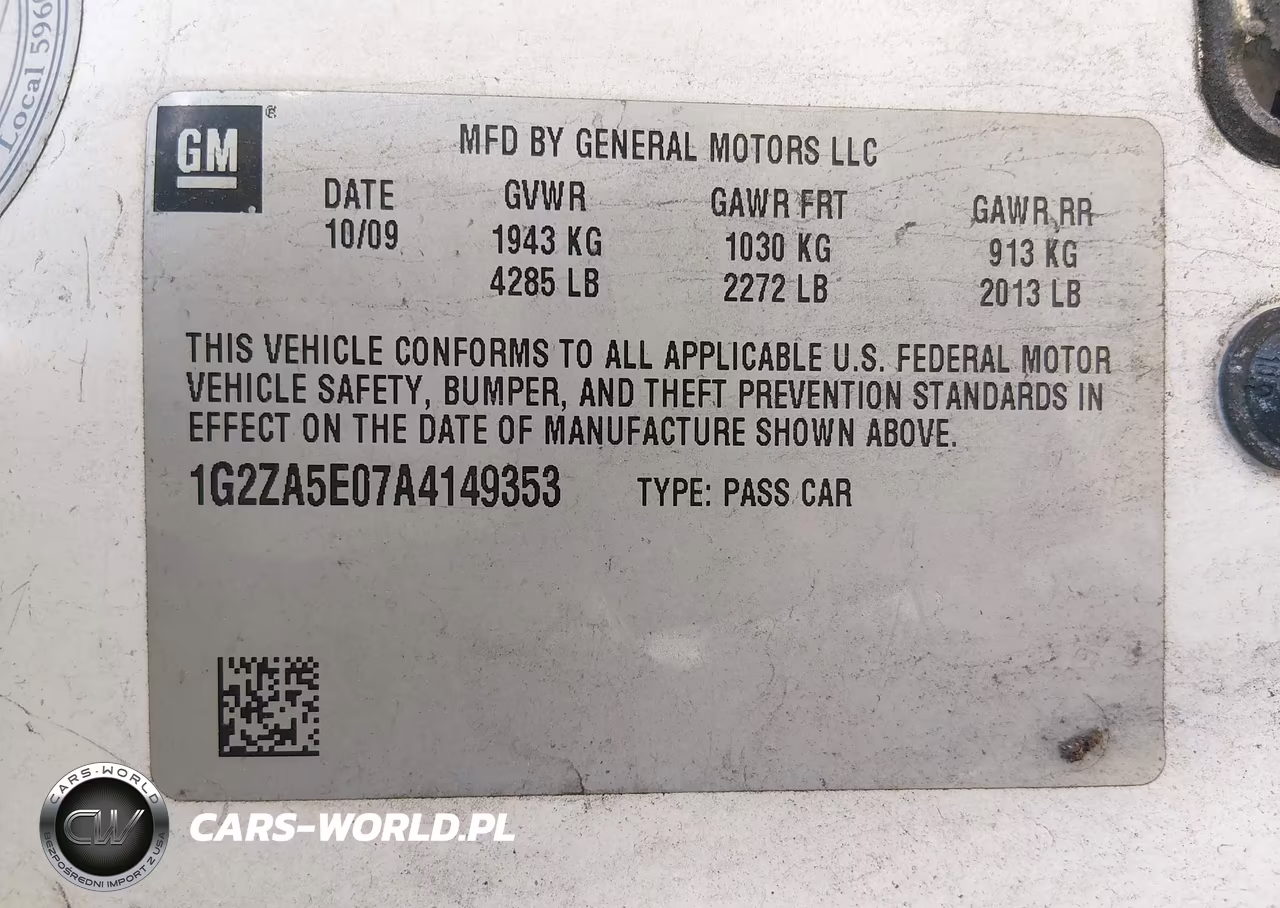 2010 Pontiac G6 VIN:1G2ZA5E07A4149353 - 9