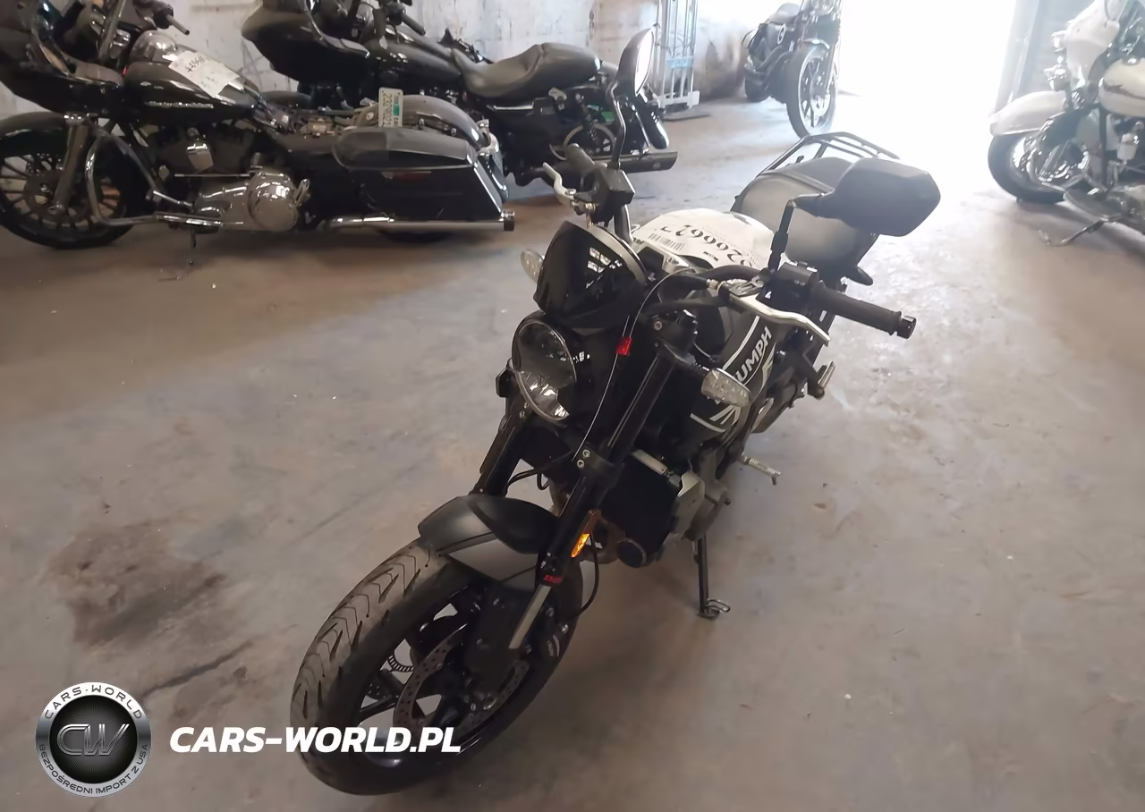 2022 Triumph Motorcycle Trident 660 VIN:SMTL10UL4NTAY4719 - 2