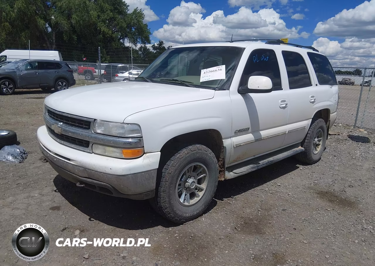 2002 Chevrolet Tahoe Lt VIN:1GNEK13Z72J174233 - 2
