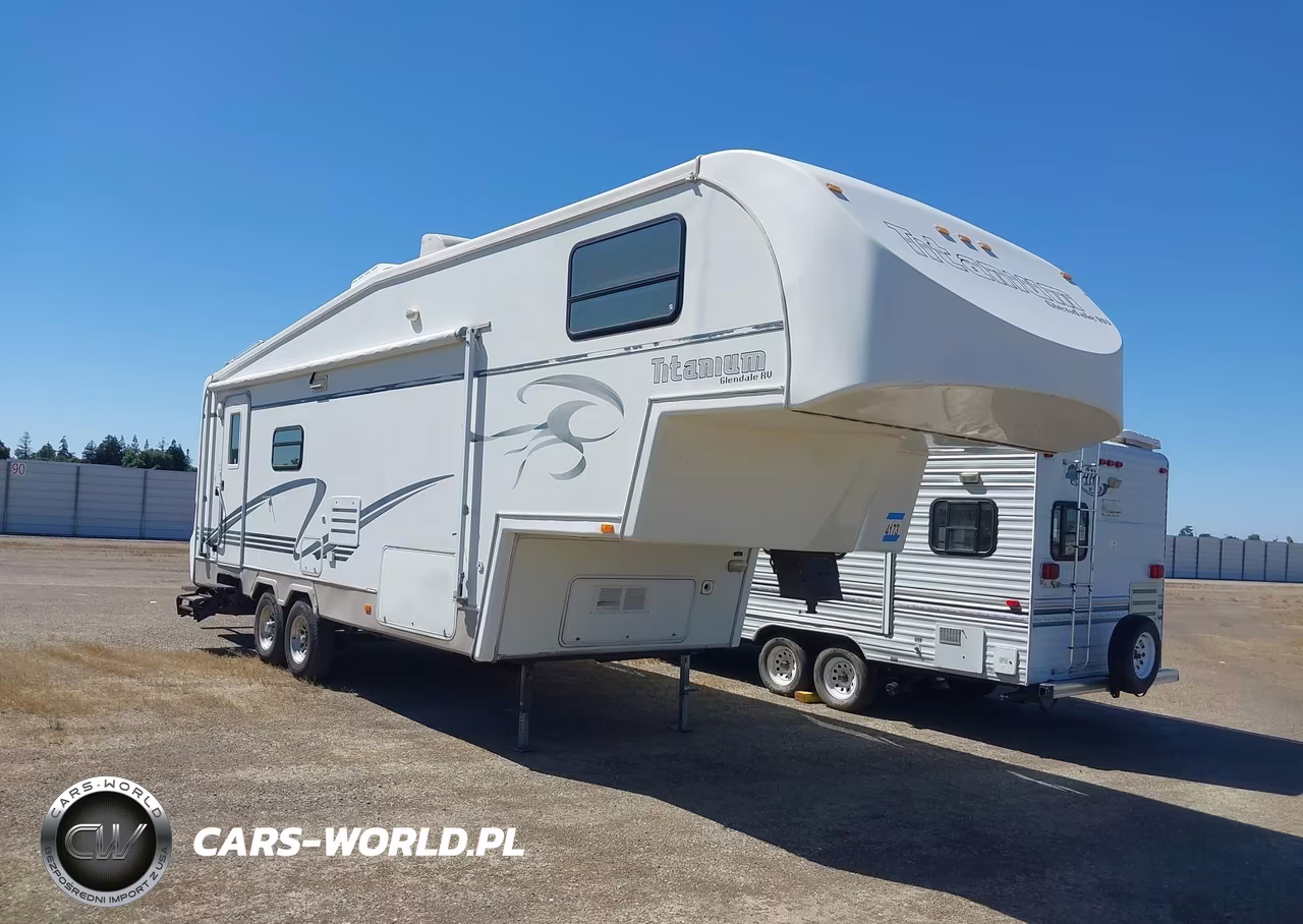 2001 Glendale Titanium 5Th Whl Travel Trailer – zdjęcie 1 z 11