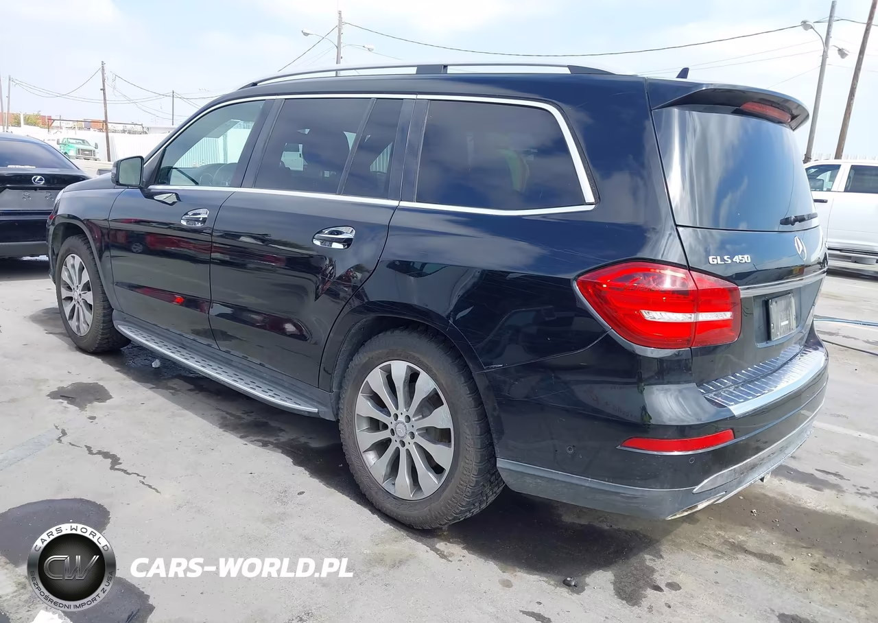 2017 Mercedes-Benz Gls 450 4Matic VIN:4JGDF6EE3HA864565 - 3