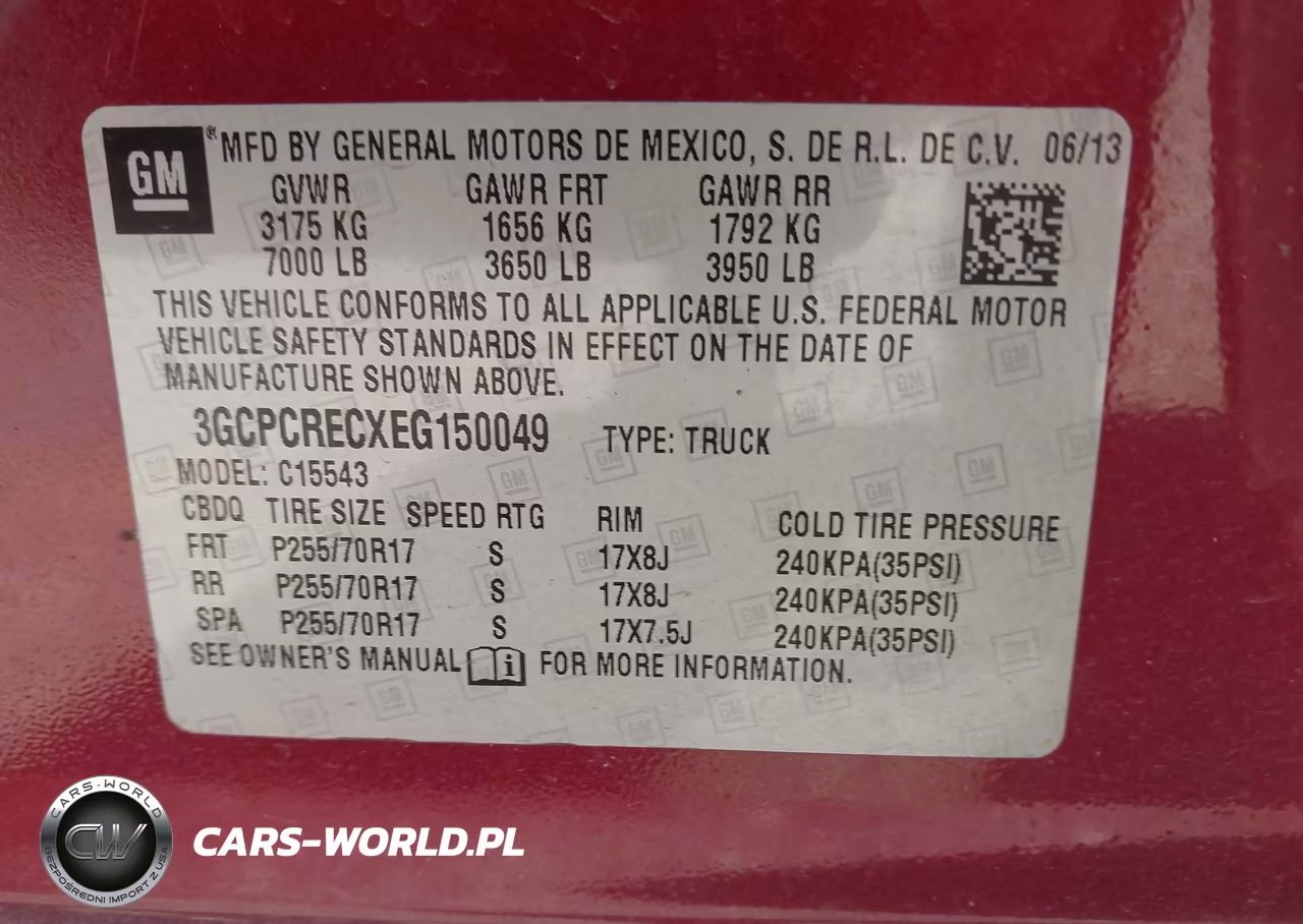 2014 Chevrolet Silverado 1500 1Lt VIN:3GCPCRECXEG150049 - 9