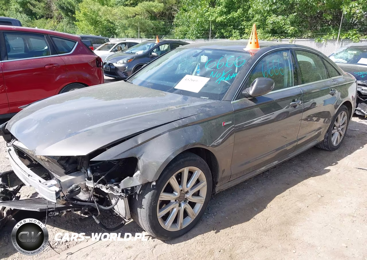 2013 Audi A6 3.0T Premium VIN:WAUHGAFC6DN052275 - 2