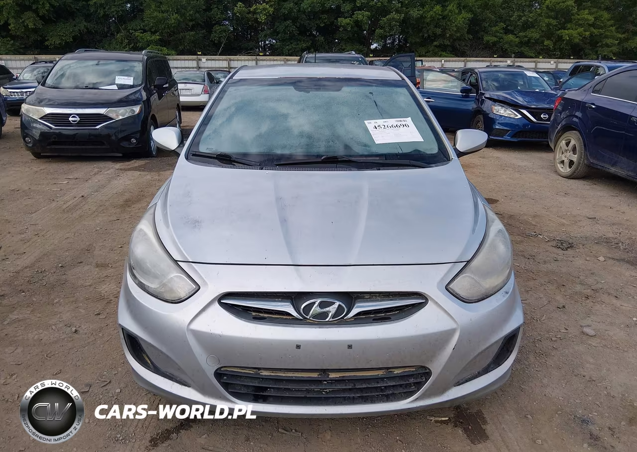 2013 Hyundai Accent Gls VIN:KMHCT4AE3DU501030 - 12