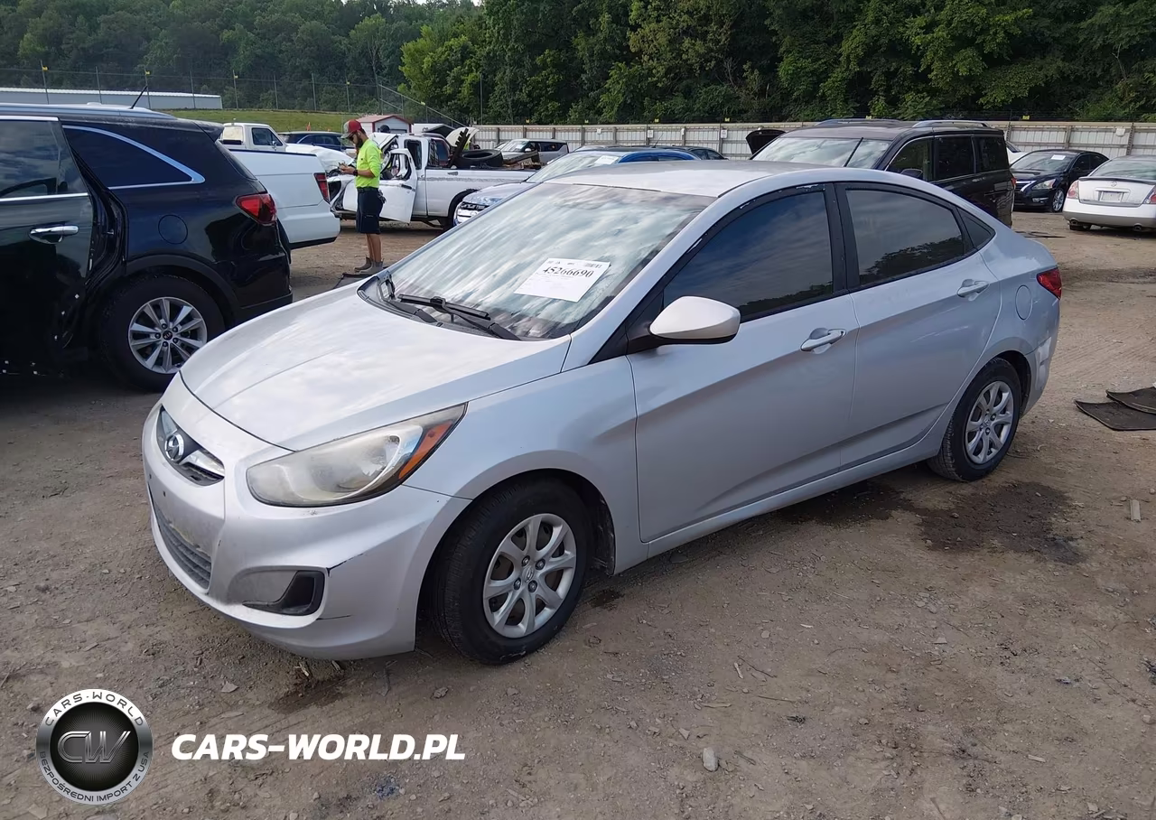 2013 Hyundai Accent Gls VIN:KMHCT4AE3DU501030 - 2
