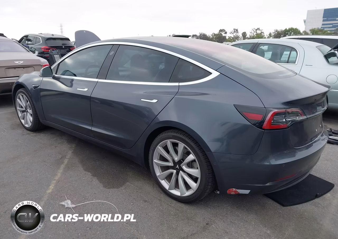 2018 Tesla Model 3 Long Range-Mid Range VIN:5YJ3E1EA2JF015107 - 3