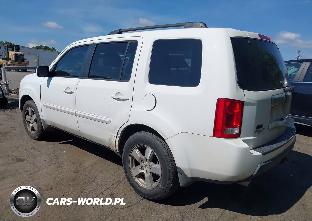 2010 Honda Pilot Ex-L VIN:5FNYF3H57AB001247 - 3