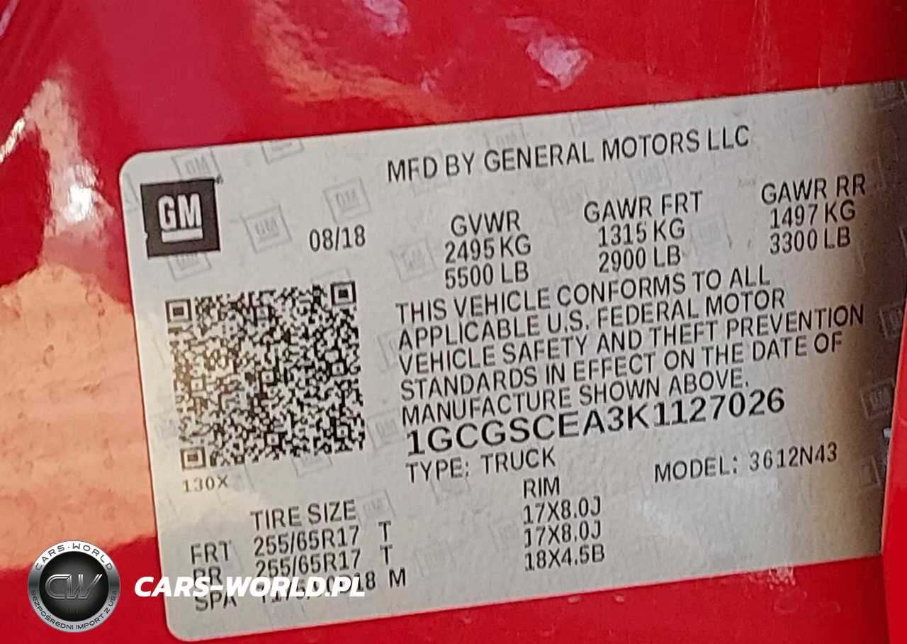2019 Chevrolet Colorado Lt VIN:1GCGSCEA3K1127026 - 9