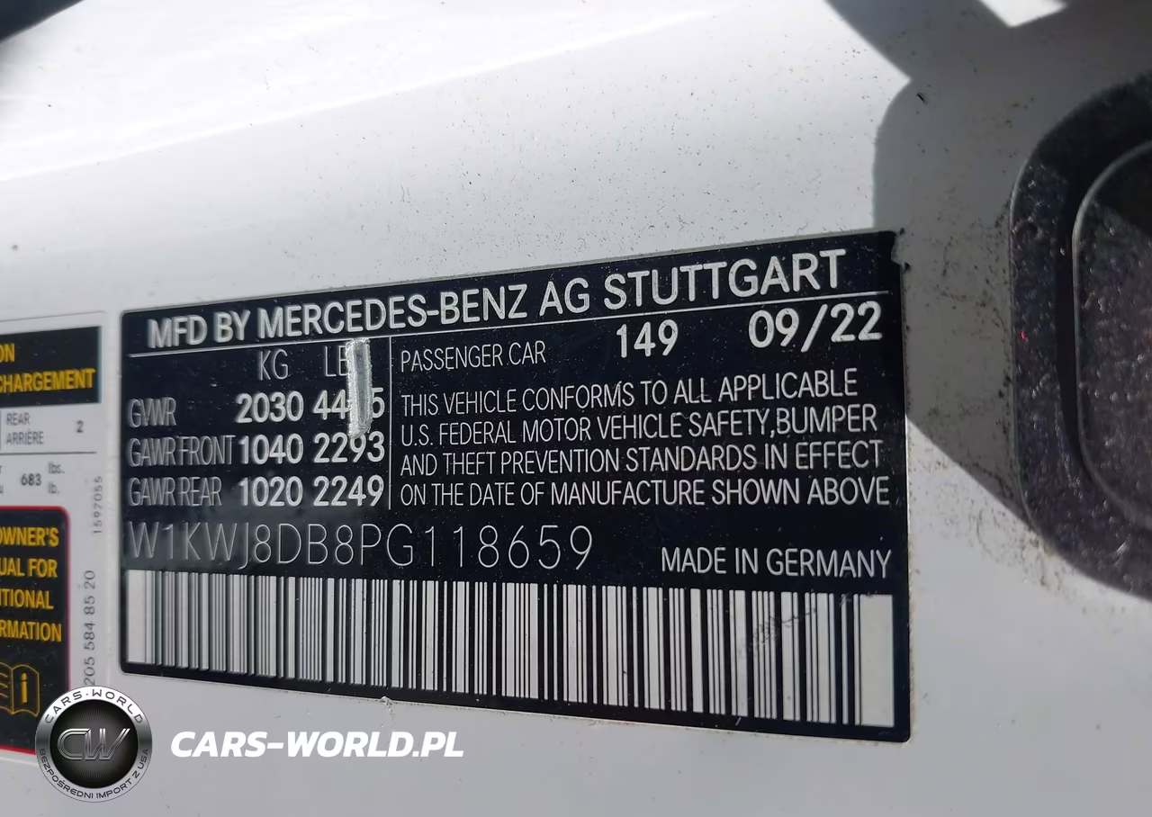 2023 Mercedes-Benz C 300 Coupe VIN:W1KWJ8DB8PG118659 - 9