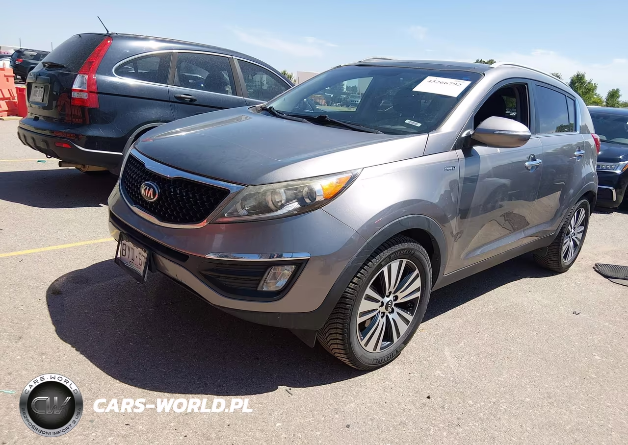 2015 Kia Sportage Ex VIN:KNDPCCAC0F7692616 - 2