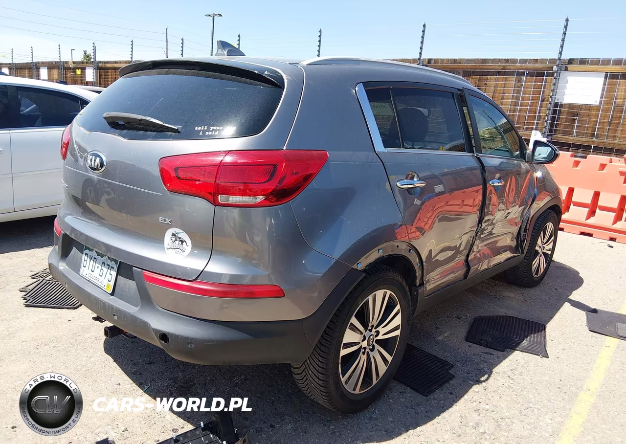 2015 Kia Sportage Ex VIN:KNDPCCAC0F7692616 - 4