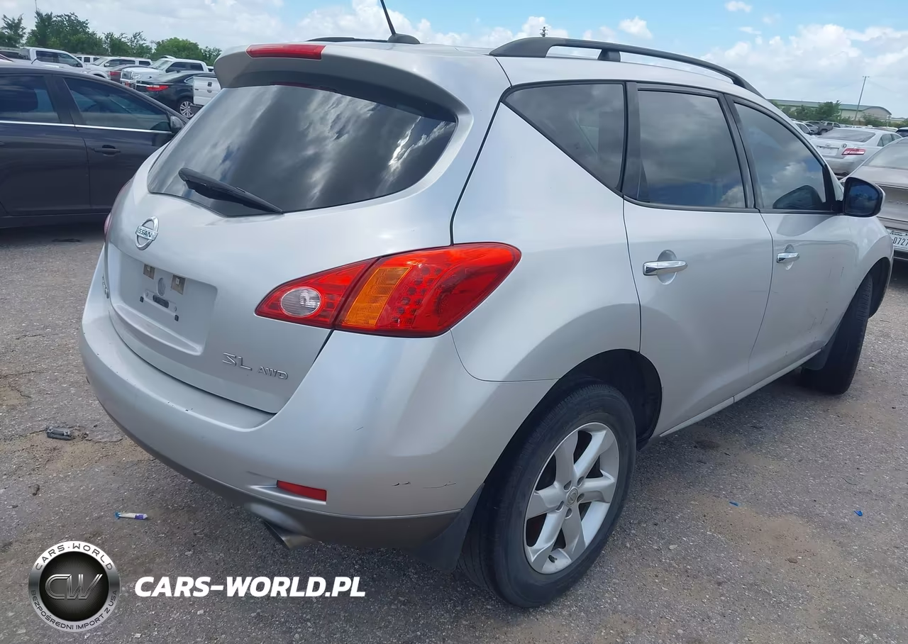 2009 Nissan Murano Sl VIN:JN8AZ18W79W114942 - 4