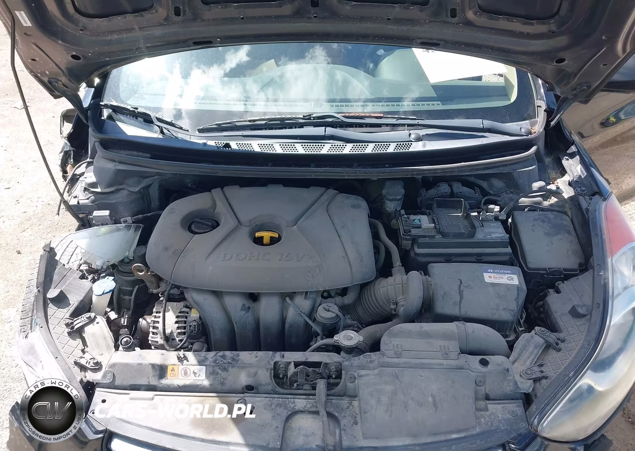 2013 Hyundai Elantra Gls VIN:KMHDH4AEXDU791451 - 10