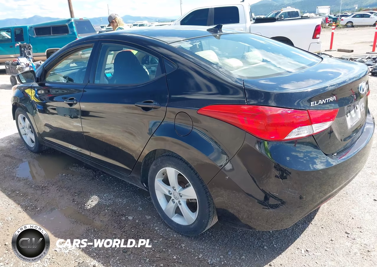 2013 Hyundai Elantra Gls VIN:KMHDH4AEXDU791451 - 3