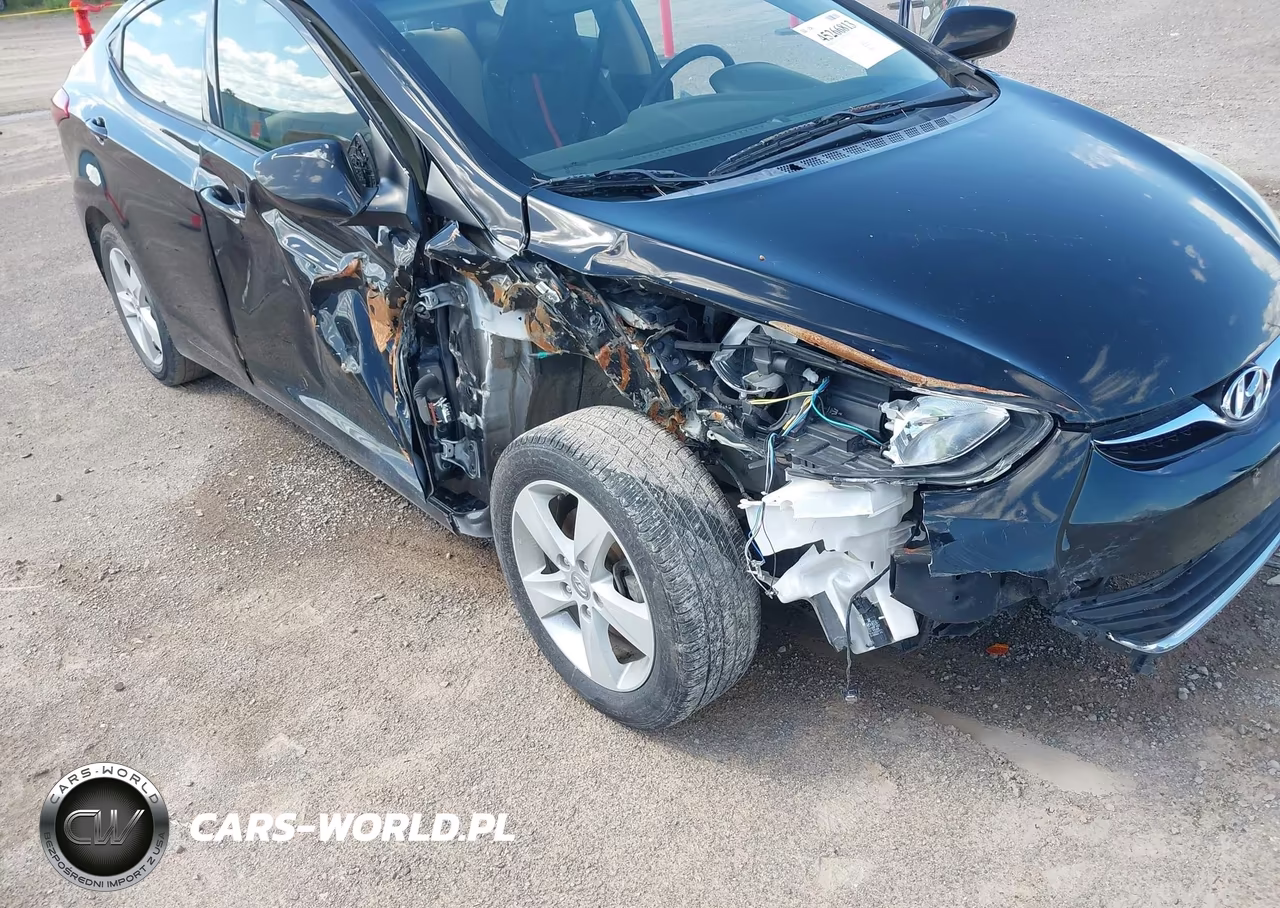 2013 Hyundai Elantra Gls VIN:KMHDH4AEXDU791451 - 6