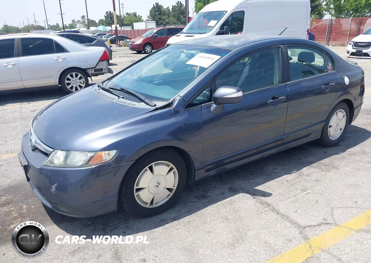 2007 Honda Civic Hybrid VIN:JHMFA36217S031286 - 2