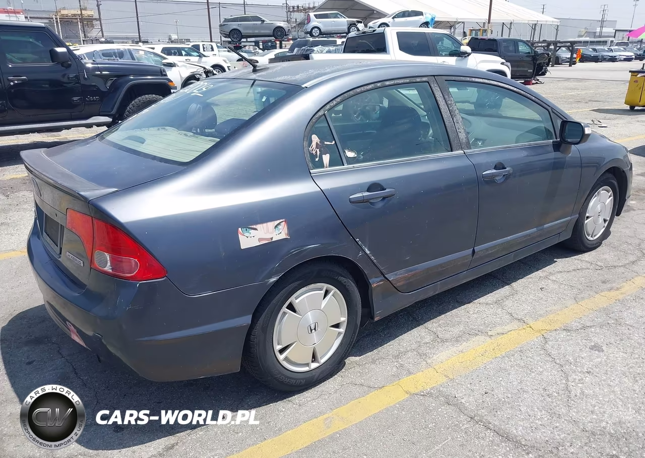 2007 Honda Civic Hybrid VIN:JHMFA36217S031286 - 4