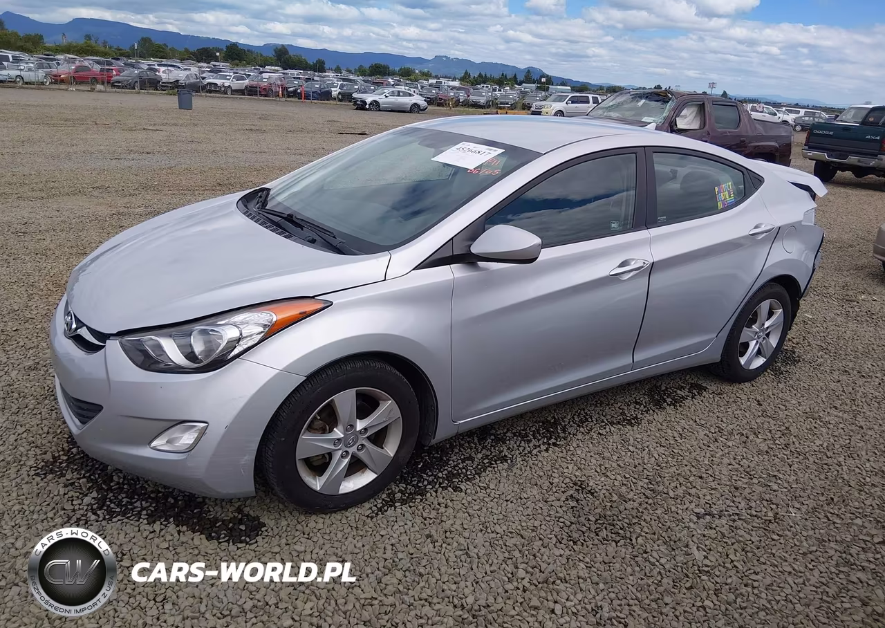2013 Hyundai Elantra Gls VIN:5NPDH4AE6DH353590 - 2
