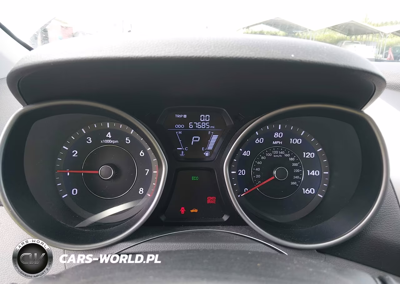 2013 Hyundai Elantra Gls VIN:5NPDH4AE6DH353590 - 7