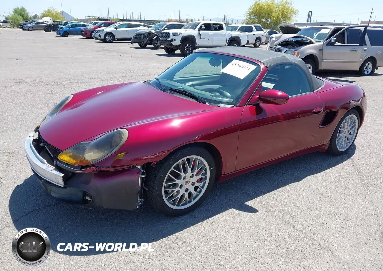 2000 Porsche Boxster S VIN:WP0CB2982YU663473 - 2
