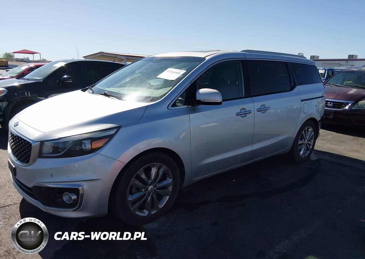 2016 Kia Sedona Sx Luxury VIN:KNDME5C15G6142601 - 2