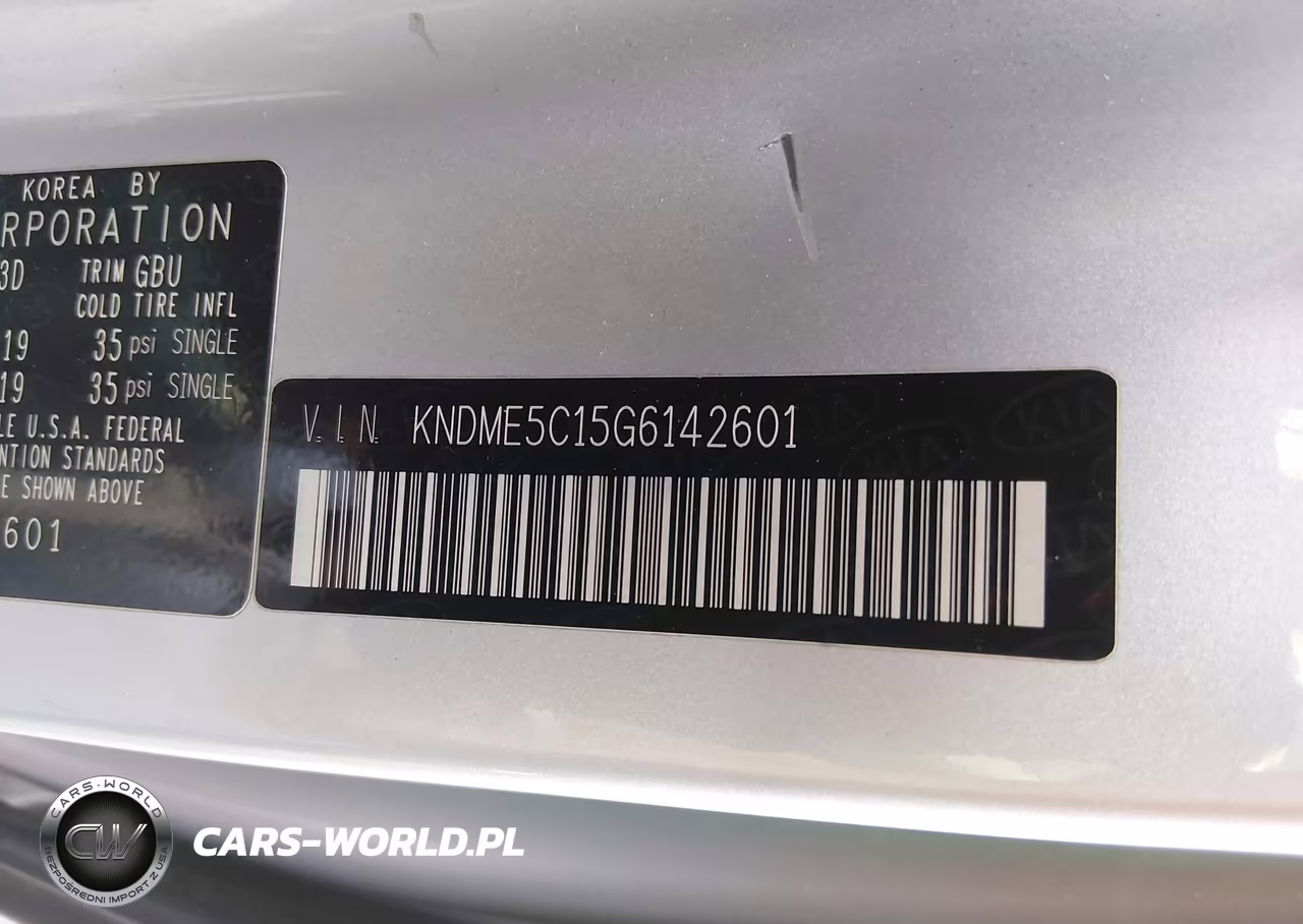 2016 Kia Sedona Sx Luxury VIN:KNDME5C15G6142601 - 9