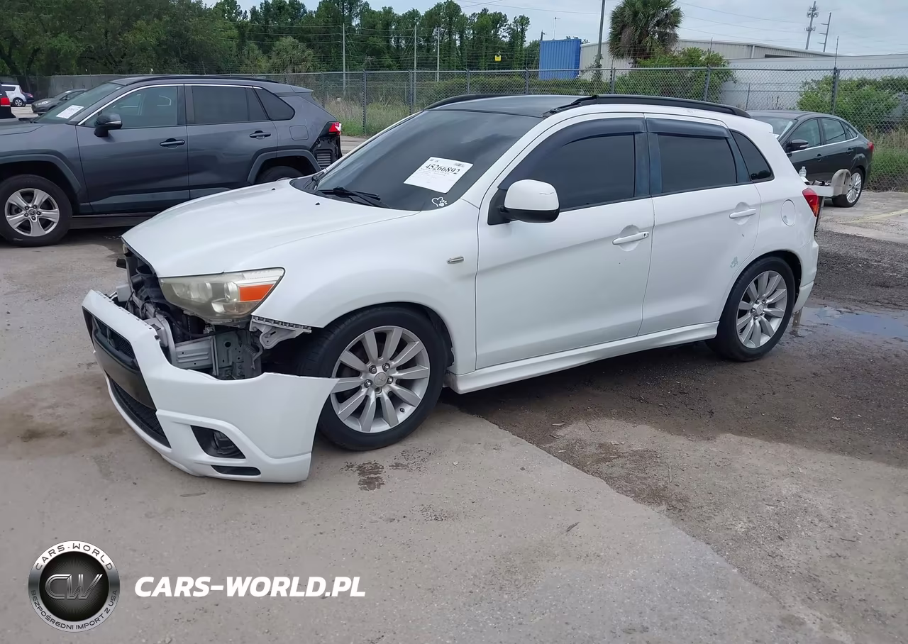 2011 Mitsubishi Outlander Sport Se VIN:JA4AR4AU3BZ004734 - 2