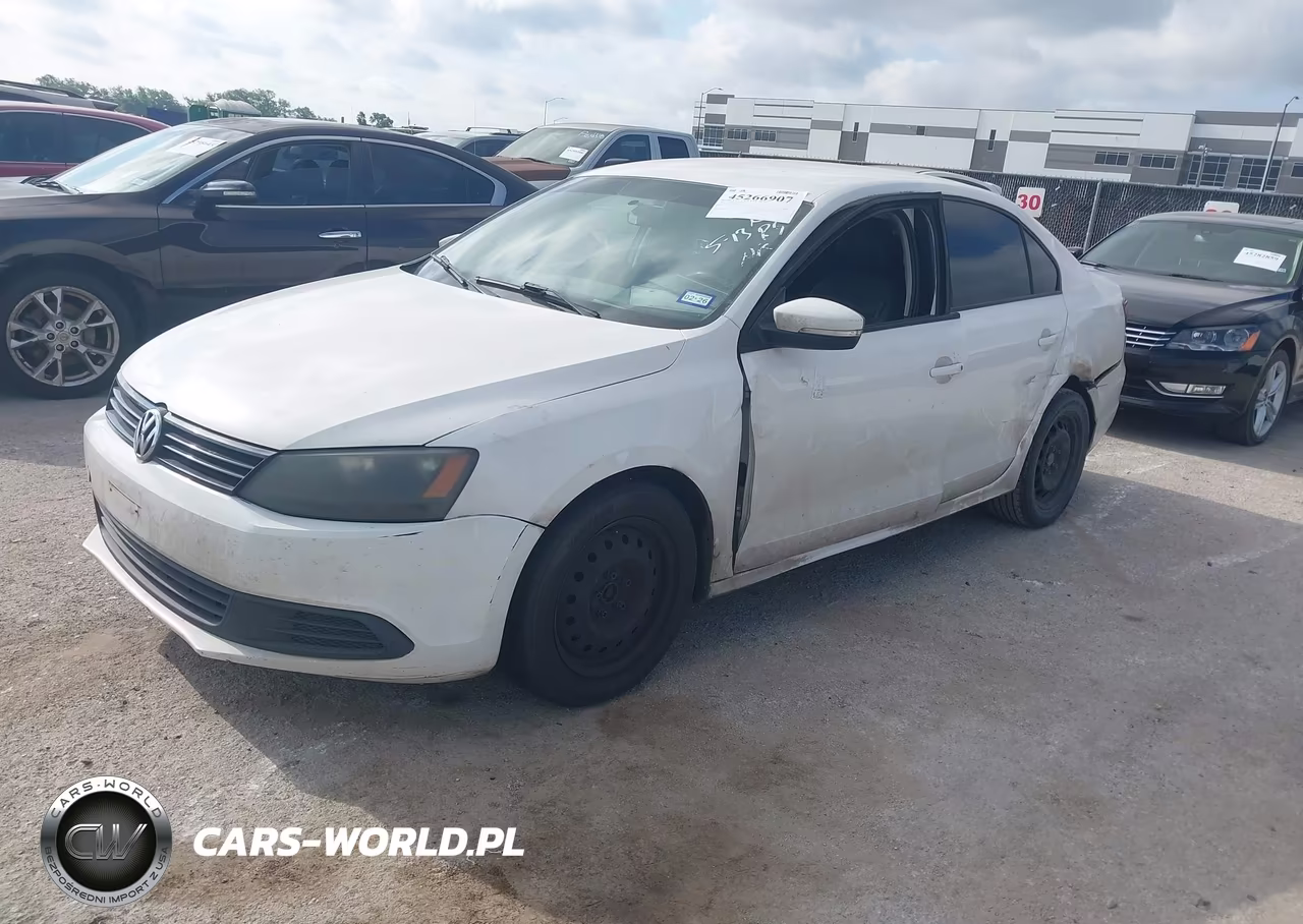 2011 Volkswagen Jetta 2.5L Se VIN:3VWDX7AJ7BM365849 - 2