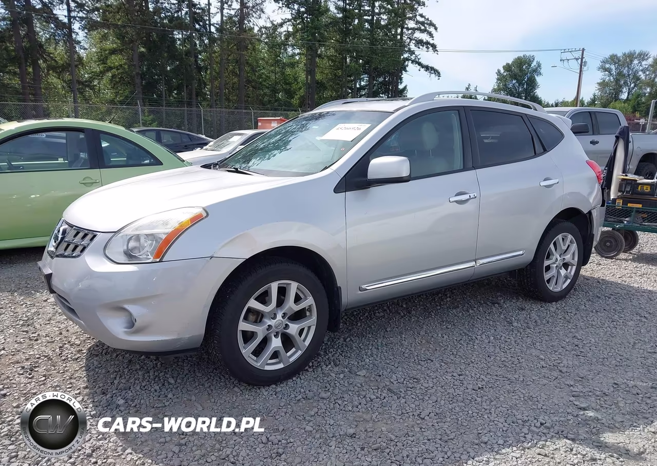 2011 Nissan Rogue Sv VIN:JN8AS5MV1BW690296 - 2