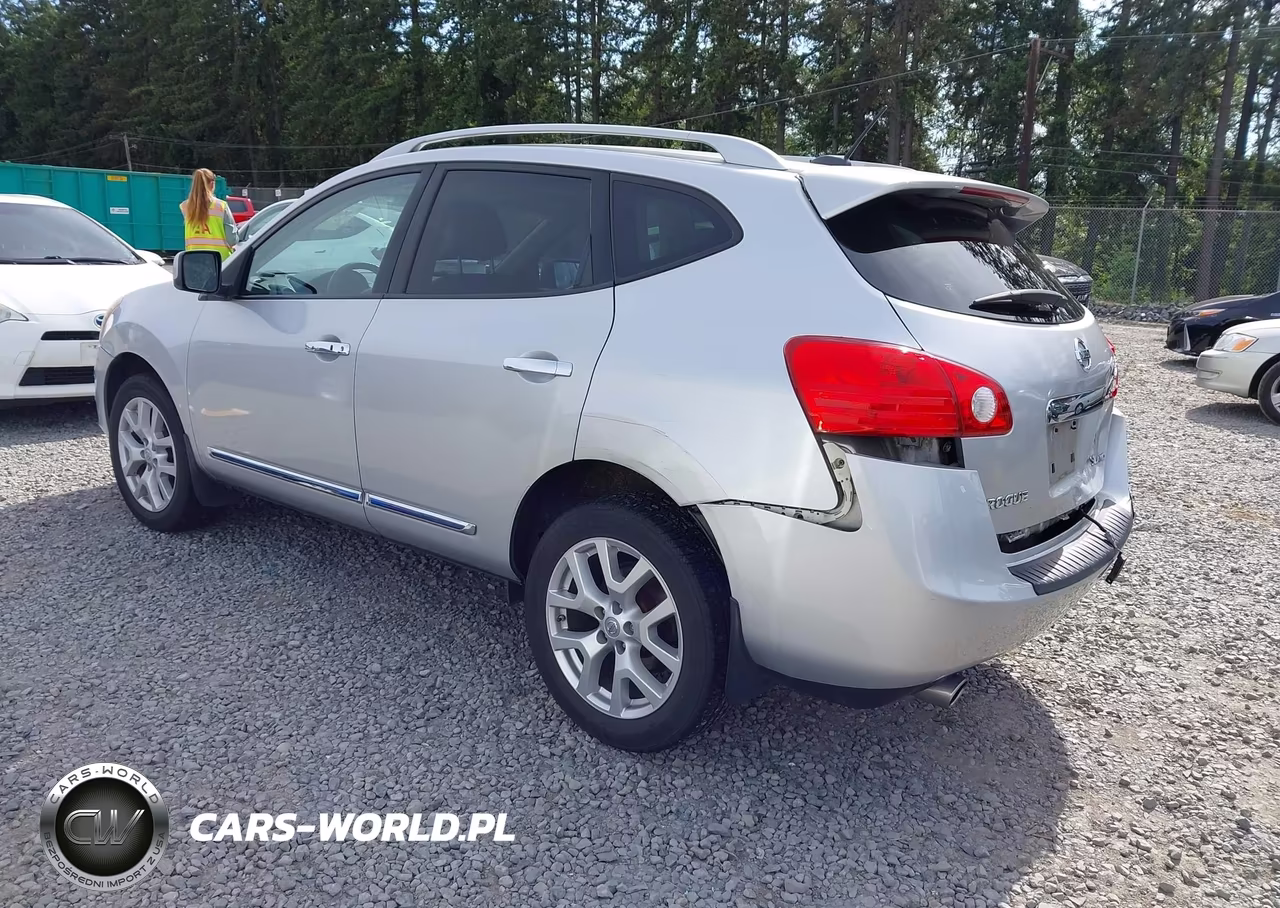 2011 Nissan Rogue Sv VIN:JN8AS5MV1BW690296 - 3