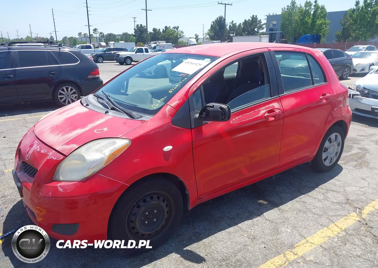 2010 Toyota Yaris VIN:JTDKT4K38A5315163 - 2