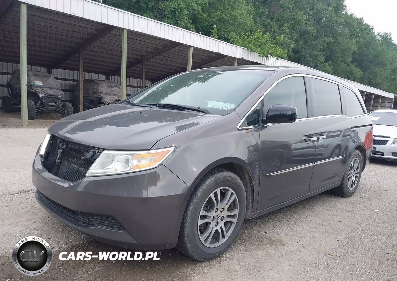 2013 Honda Odyssey Ex-L VIN:5FNRL5H62DB076797 - 14