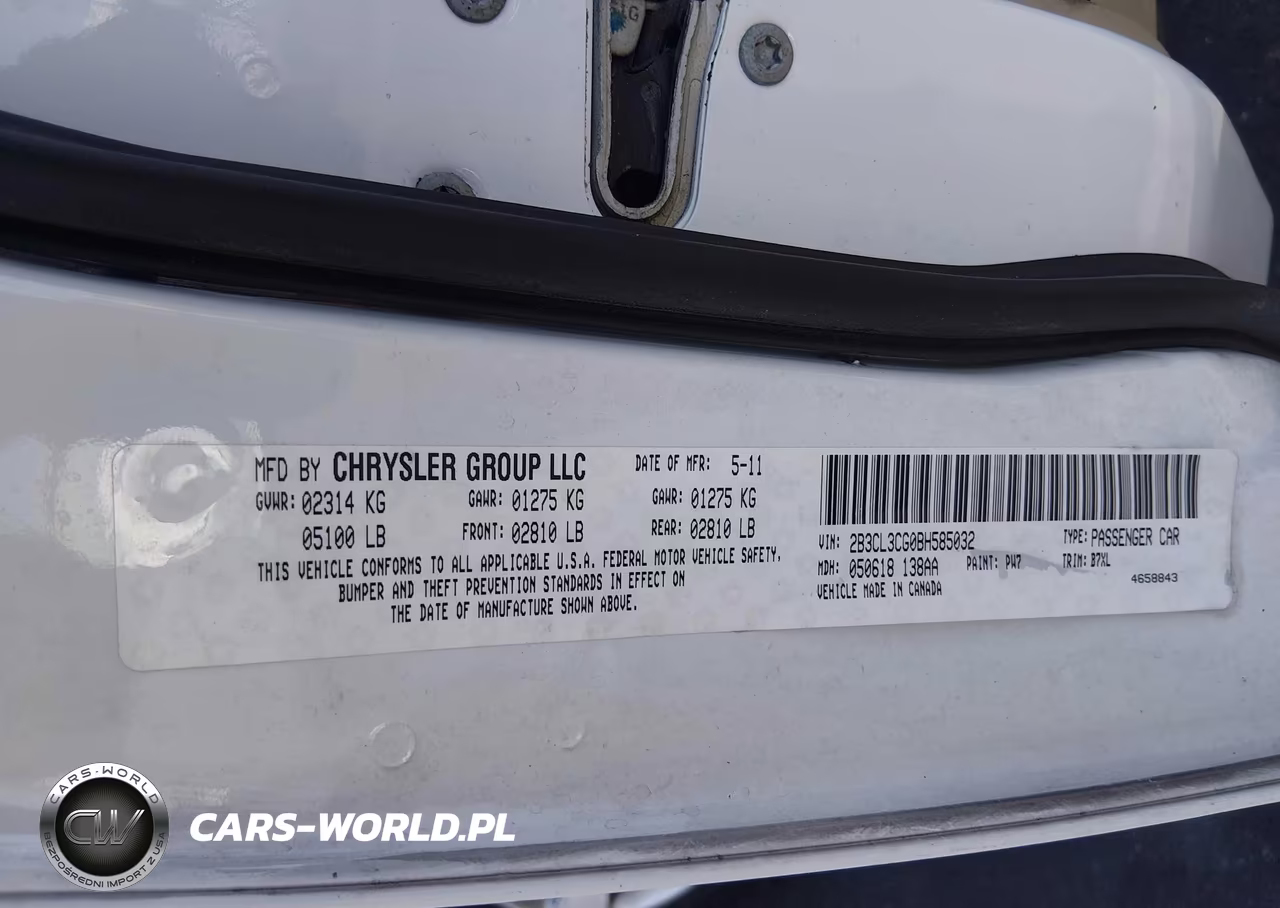 2011 Dodge Charger VIN:2B3CL3CG0BH585032 - 9